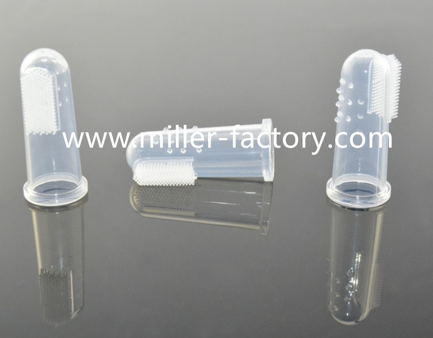 婴儿液体硅胶牙刷 拇指套牙刷乳牙刷全硅胶舌苔宝宝牙刷