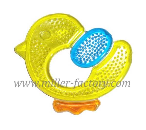 牙胶婴儿注水磨牙器 宝宝磨牙咬牙棒口腔护理训练器牙胶玩具