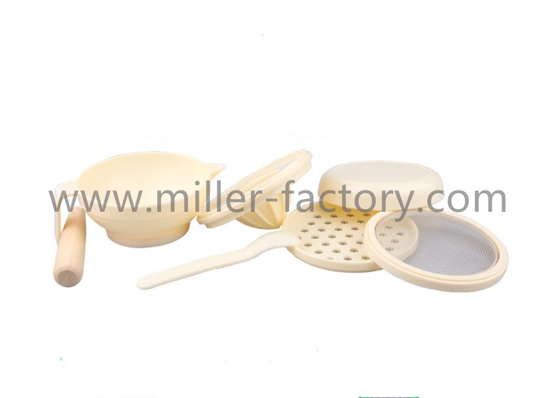 婴儿研磨碗七件套 宝宝辅食工具研磨器 蔬菜泥水果泥研磨器磨泥器
